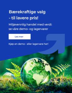 Bærekraftige valg – til lavere pris!